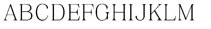 Juligraf Serif Alt Extra Light Font UPPERCASE