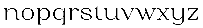 Juligraf Serif Alt Light Sem Exp Font LOWERCASE