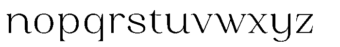 Juligraf Serif Alt Light Font LOWERCASE