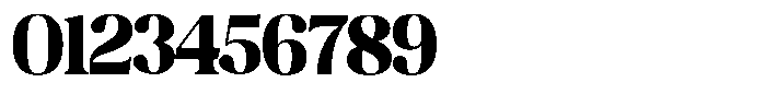 Juligraf Serif Black Semi Condensed Font OTHER CHARS