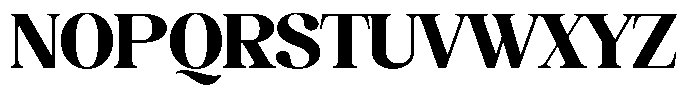 Juligraf Serif Black Font UPPERCASE