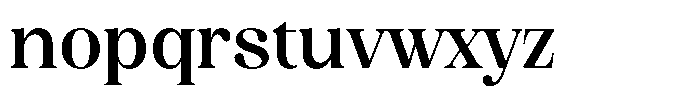 Juligraf Serif Bold Condensed Font LOWERCASE