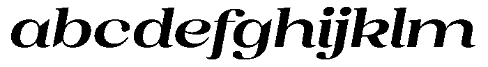 Juligraf Serif Bold Exp Italic FONT