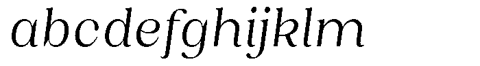 Juligraf Serif Condensed Italic FONT