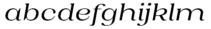 Juligraf Serif Expanded Italic FONT