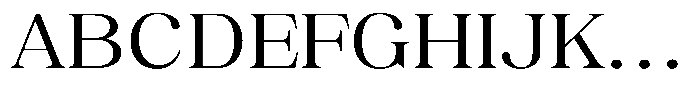 Juligraf Serif Expanded Font UPPERCASE