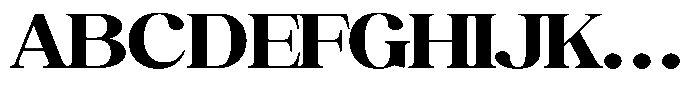 Juligraf Serif Extra Bold Exp Font UPPERCASE