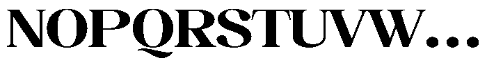 Juligraf Serif Extra Bold Exp Font UPPERCASE