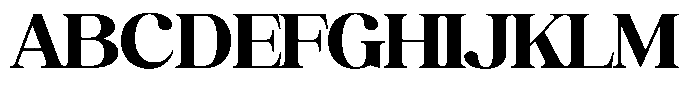 Juligraf Serif Extra Bold Sem Exp Font UPPERCASE
