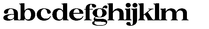 Juligraf Serif Extra Bold Sem Exp FONT