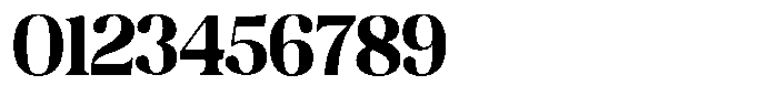 Juligraf Serif Extra Bold Semi Condensed Font OTHER CHARS