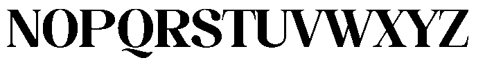 Juligraf Serif Extra Bold Font UPPERCASE