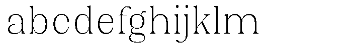 Juligraf Serif Extra Light Condensed FONT