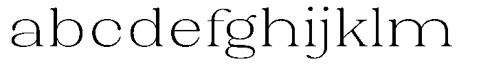 Juligraf Serif Extra Light Exp FONT