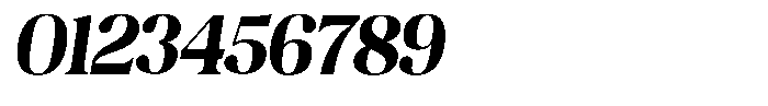Juligraf Serif Extrabold Sm Condensed Italic Font OTHER CHARS