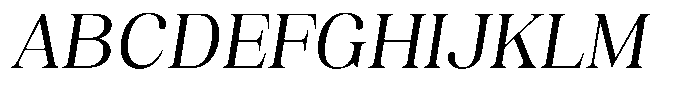 Juligraf Serif Italic Font UPPERCASE