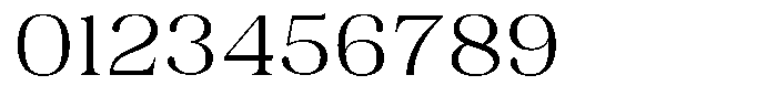 Juligraf Serif Light Expanded Font OTHER CHARS