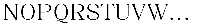 Juligraf Serif Light Sem Exp Font UPPERCASE