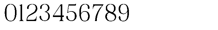 Juligraf Serif Light Semi Condensed Font OTHER CHARS