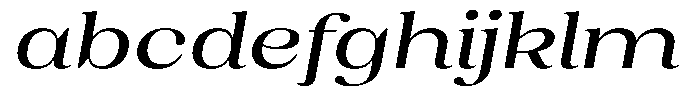 Juligraf Serif Medium Exp Italic FONT