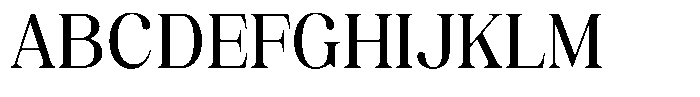 Juligraf Serif Medium Semi Condensed Font UPPERCASE