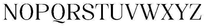 Juligraf Serif Regular Font UPPERCASE