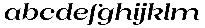 Juligraf Serif Sem Bold Exp Italic FONT