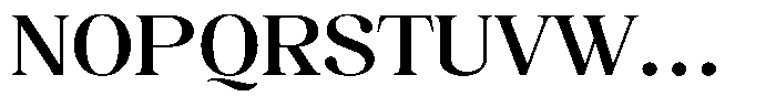 Juligraf Serif Sem Bold Sem Exp Font UPPERCASE