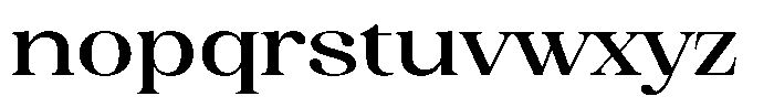 Juligraf Serif Sem Bold Sem Exp Font LOWERCASE