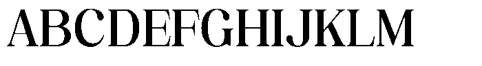 Juligraf Serif Sem Bold Semi Condensed Font UPPERCASE