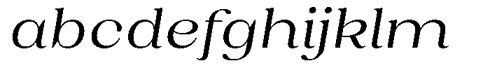 Juligraf Serif Sem Exp Italic FONT