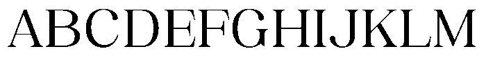 Juligraf Serif Semi Expanded Font UPPERCASE