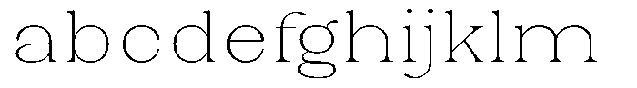 Juligraf Serif Thin Expanded FONT