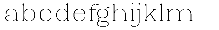 Juligraf Serif Thin Sem Exp FONT