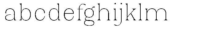 Juligraf Serif Thin Semi Condensed FONT