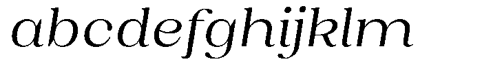 Juligraf Serif Var Black Condensed Italic FONT