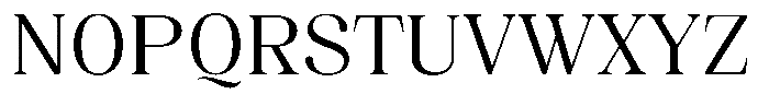 Juligraf Serif Var Black Condensed Font UPPERCASE