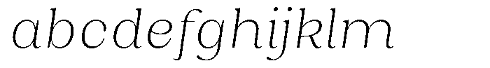 Juligraf Serif XLt Sm Condensed Italic FONT