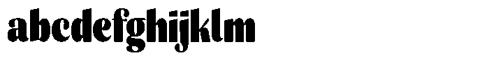 Julima Black Condensed FONT