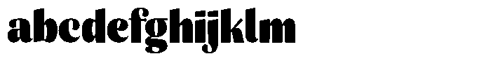 Julima Black Semi Condensed FONT