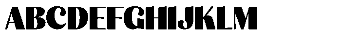 Julima Black Font UPPERCASE
