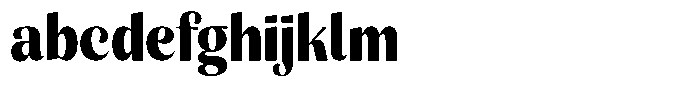 Julima Bold Semi Condensed FONT