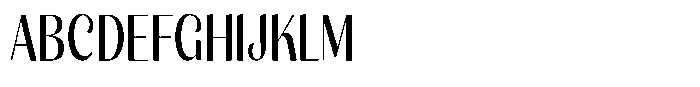 Julima Condensed Font UPPERCASE