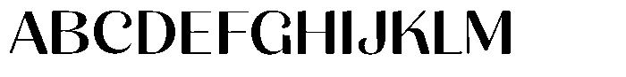 Julima Expanded Font UPPERCASE