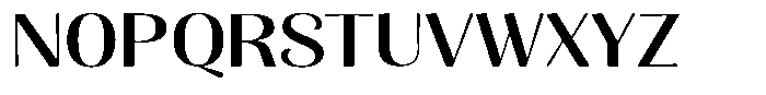 Julima Expanded Font UPPERCASE