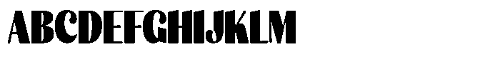 Julima Extra Black Condensed Font UPPERCASE