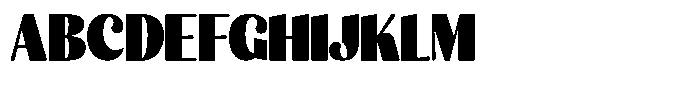 Julima Extra Black Semi Condensed Font UPPERCASE