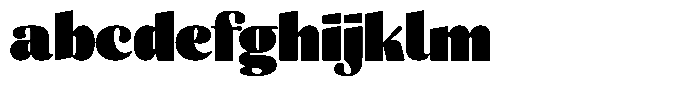Julima Extra Black FONT