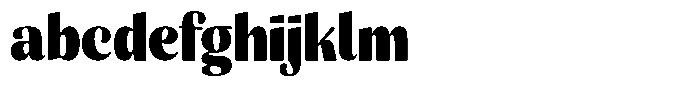 Julima Extra Bold Semi Condensed FONT