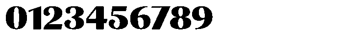 Julima Extra Bold Semi Expanded Font OTHER CHARS